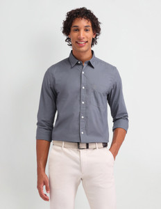 U.S. POLO ASSN. Men Slim Fit Solid