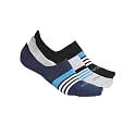 U.S. POLO ASSN. Men's I645 Silicone Grip No Show Socks - Pack Of 3