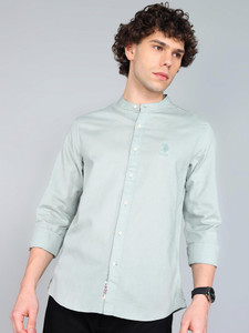 U.S. POLO ASSN. Men Solid Casual Light