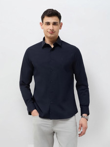 U.S. POLO ASSN. Men Solid Casual Blue