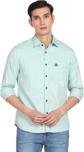 U.S. POLO ASSN. Men Solid Casual Green