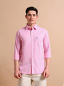 U.S. POLO ASSN. Men Solid Casual Pink