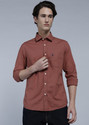 U.S. POLO ASSN. Men Solid Casual Pink