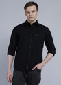 U.S. POLO ASSN. Men Solid Casual Black