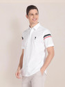 U.S. POLO ASSN. Men Solid Casual White
