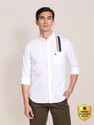 U.S. POLO ASSN. Men Solid Casual White