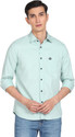U.S. POLO ASSN. Men Solid Casual Green