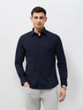 U.S. POLO ASSN. Men Solid Casual Blue