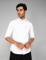 U.S. POLO ASSN. Men Solid Casual White