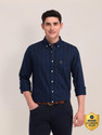 U.S. POLO ASSN. Men Striped Casual Blue