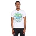 U.S. POLO ASSN. Men White Cotton Graphic Print T-Shirt