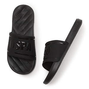 U.S. POLO ASSN. mens Deja Blk Slipper