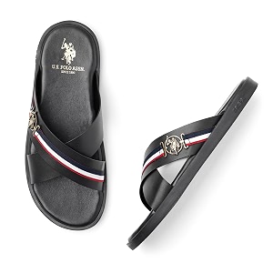 U.S. Polo Assn. mens Fran Slipper