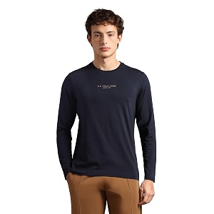 us polo assn mens pe006 supima cotton brethable full sleeve lounge t-shirt