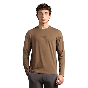 us polo assn mens pe006 supima cotton brethable full sleeve lounge t-shirt