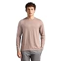 U.S. Polo ASSN. Mens PE006 Supima Cotton Brethable Full Sleeve Lounge T-Shirt