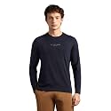 U.S. Polo ASSN. Mens PE006 Supima Cotton Brethable Full Sleeve Lounge T-Shirt