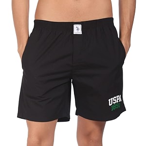 U.S. POLO ASSN. Mens Solid Cotton Mid