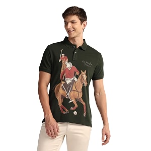 U.S. Polo ASSN. Printed Polo T Shirts