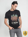 U.S. POLO ASSN. Printed Typography Men Round