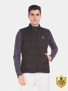 U.S. POLO ASSN. Sleeveless Solid Men Jacket