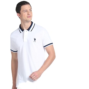 U.S. Polo ASSN. Slim Fit Cotton Polo