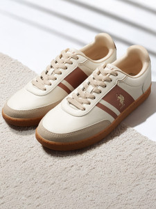 U.S. POLO ASSN. Sneakers For Men Beige