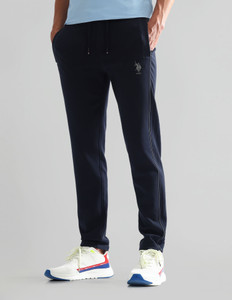U.S. POLO ASSN. Solid Men Blue Track
