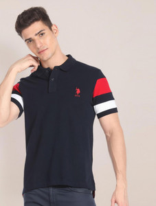 U.S. POLO ASSN. Solid Men Polo Neck