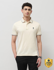 U.S. POLO ASSN. Solid Men Polo Neck