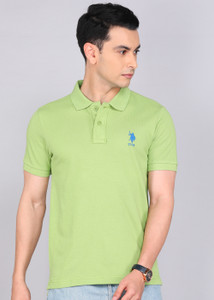 U.S. POLO ASSN. Solid Men Polo Neck