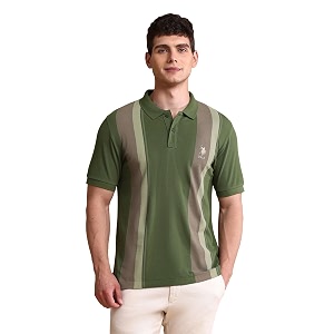 U.S. Polo ASSN. Solid Slim Fit Polo