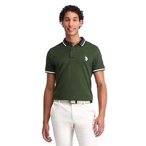 U.S. Polo ASSN. Solid Slim Fit Polo
