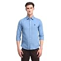 U.S. Polo ASSN. Solid Slim Fit Shirts