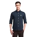 U.S. Polo ASSN. Solid Slim Fit Shirts