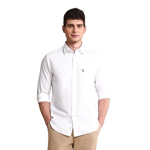 U.S. Polo ASSN. Solid Tailored Fit Cotton