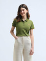 U.S. POLO ASSN. Solid Women Polo Neck