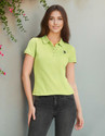 U.S. POLO ASSN. Solid Women Polo Neck