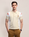 U.S. POLO ASSN. Striped Men Polo Neck