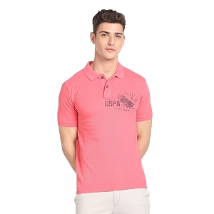 U.S. Polo ASSN. Striped Slim Fit Polo