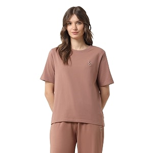 U.S. Polo Assn. Womens Solid Loose Fit
