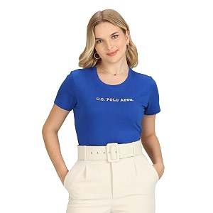 U.S. Polo ASSN. Womens Cotton Slim Fit