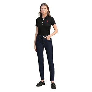 U.S. Polo ASSN. Womens Slim Fit High