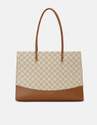 U.S. POLO ASSN. Women Beige Tote