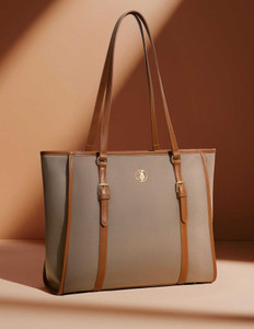 U.S. POLO ASSN. Women Brown Tote