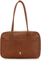 U.S. POLO ASSN. Women Brown Satchel