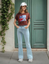 U.S. POLO ASSN. Women Flared High Rise