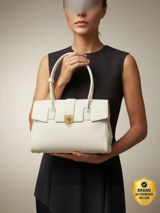 U.S. POLO ASSN. Women White Satchel