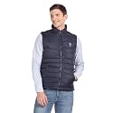 U.s.polo association men39s concealed hood sleeveless jacket