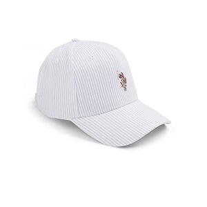 U.s.Polo Association Mens Striped Brand Embroidered Cap